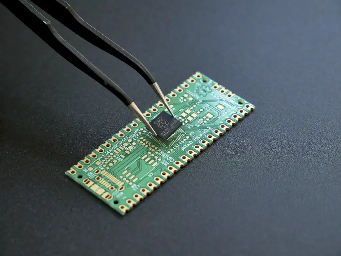 a close up of a piece of electronic equipment